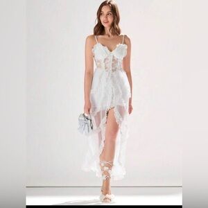 Weeding Lace Dress for the beach